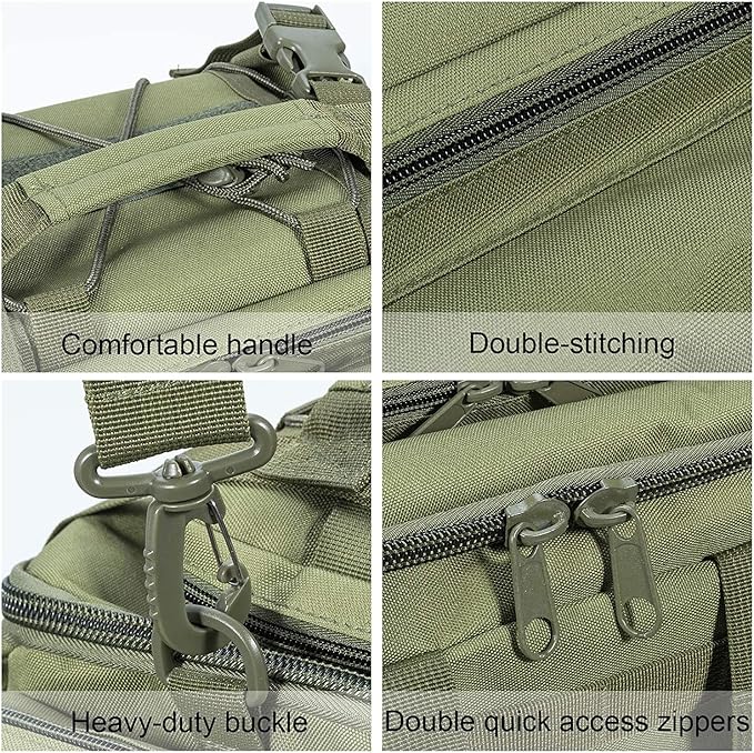 Dr.Fish Fishing Tackle Bag 5 Boxes with 60 Lures Included Loaded Stocked Tackle Box Set Spinner Lures Kit Freshwater Gear Equipment