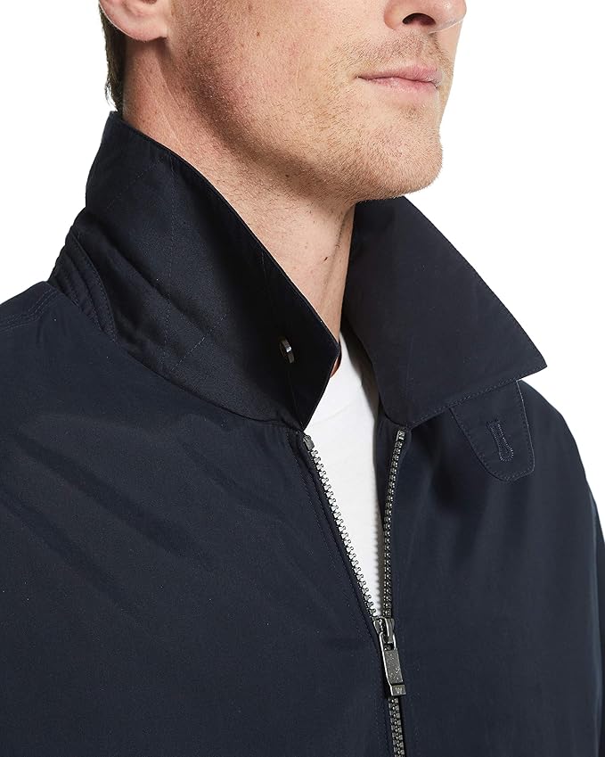 Weatherproof Men's Golf Jacket - Lightweight Windbreaker, Water-Resistant Microfiber Shell, Perfect for Golf & Casual Wear