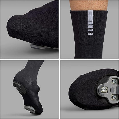GripGrab Primavera Road Bike Spring Fall Cover Socks Aero Knitted Cycling Overshoes Belgian Booties Road Bike Shoe Covers