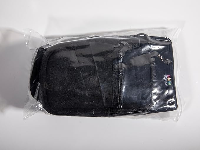 Nuovoware Water Bottle Carrier Bag,25oz/40oz/64oz Bottle Pouch Holder,Adjustable Shoulder Hand Strap 2 Pocket Sling Neoprene Sleeve Sports Accessories for Hiking Travelling Camping