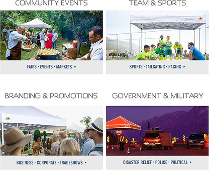 ABCCANOPY Commercial Pop Up Canopy Tent 10x20 Premium-Series, Forest Green