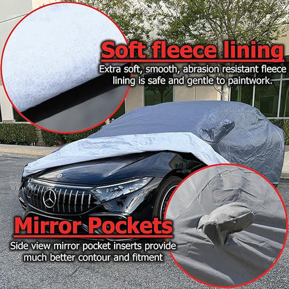 Custom FIT Car Cover fits 2020 2021 2022 2023 2024 2025 Chevy Corvette C8 XTREMECOVERPRO Diamond Series Grey