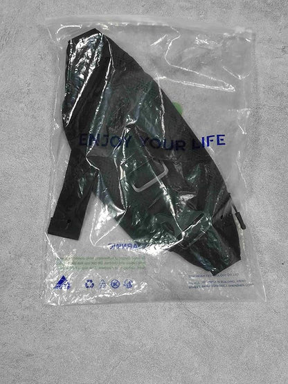 WATERFLY Fanny Pack Waist Bag: Small Hip Pouch Bum Bag Fannie Pack Phanny Fannypack Waistpack Bumbag Beltbag Sport Slim Fashionable for Jogging Hiking Hiker Woman Man