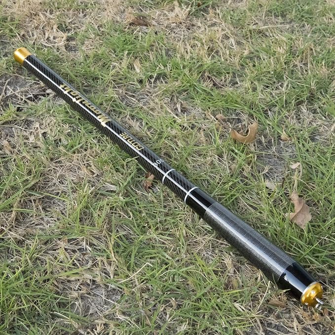 Goture//Telescopic Tenkara Fishing Rod Kit//Ultralight Travel Fishing Rod,Portable Collapsible Bass Crappie Rod, Carbon Fiber Inshore Stream Trout Pole 10 12 15 18 21 24 Free Tip Set(Top 3 Segment)