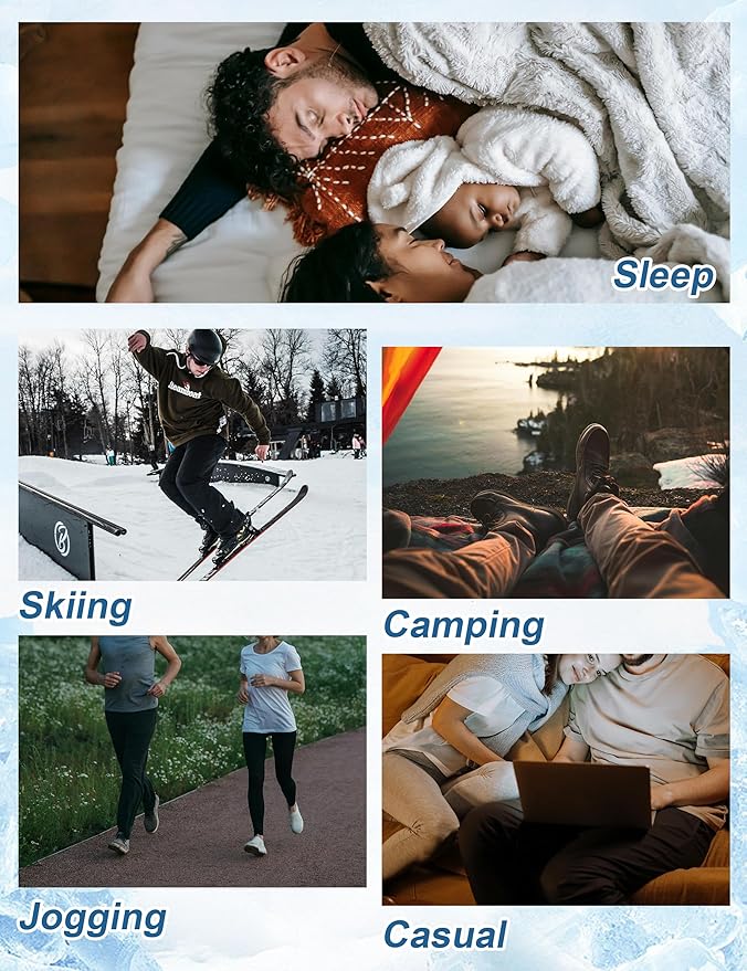 2 Pack Thermal Underwear for Men Pants Long Johns Bottoms Base Layer Cold Weather Fleece Lined Leggings