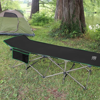 OSAGE RIVER Camping Cot for Adults - Folding Camping Cot - Portable Cots for Sleeping - Rated for 300 lbs