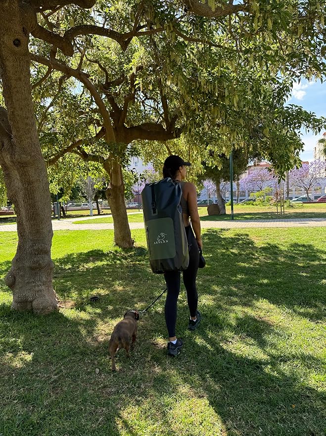 4″ Self-Inflating Sleeping Pad with Memory Foam – Thick Camping Mattress for Adults, Portable Bed with Waterproof Bag, Heavy-Duty 1,540 lb Support – Arslan Essentials