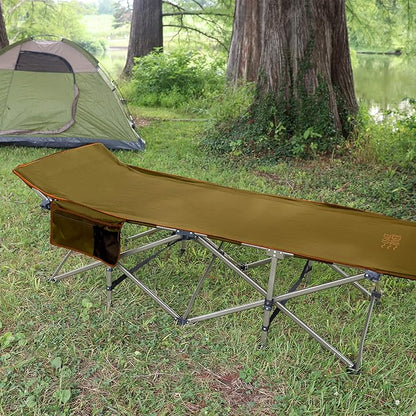 OSAGE RIVER Camping Cot for Adults - Folding Camping Cot - Portable Cots for Sleeping - Rated for 300 lbs